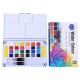 24 Color Watercolors Transparent Stone Smile